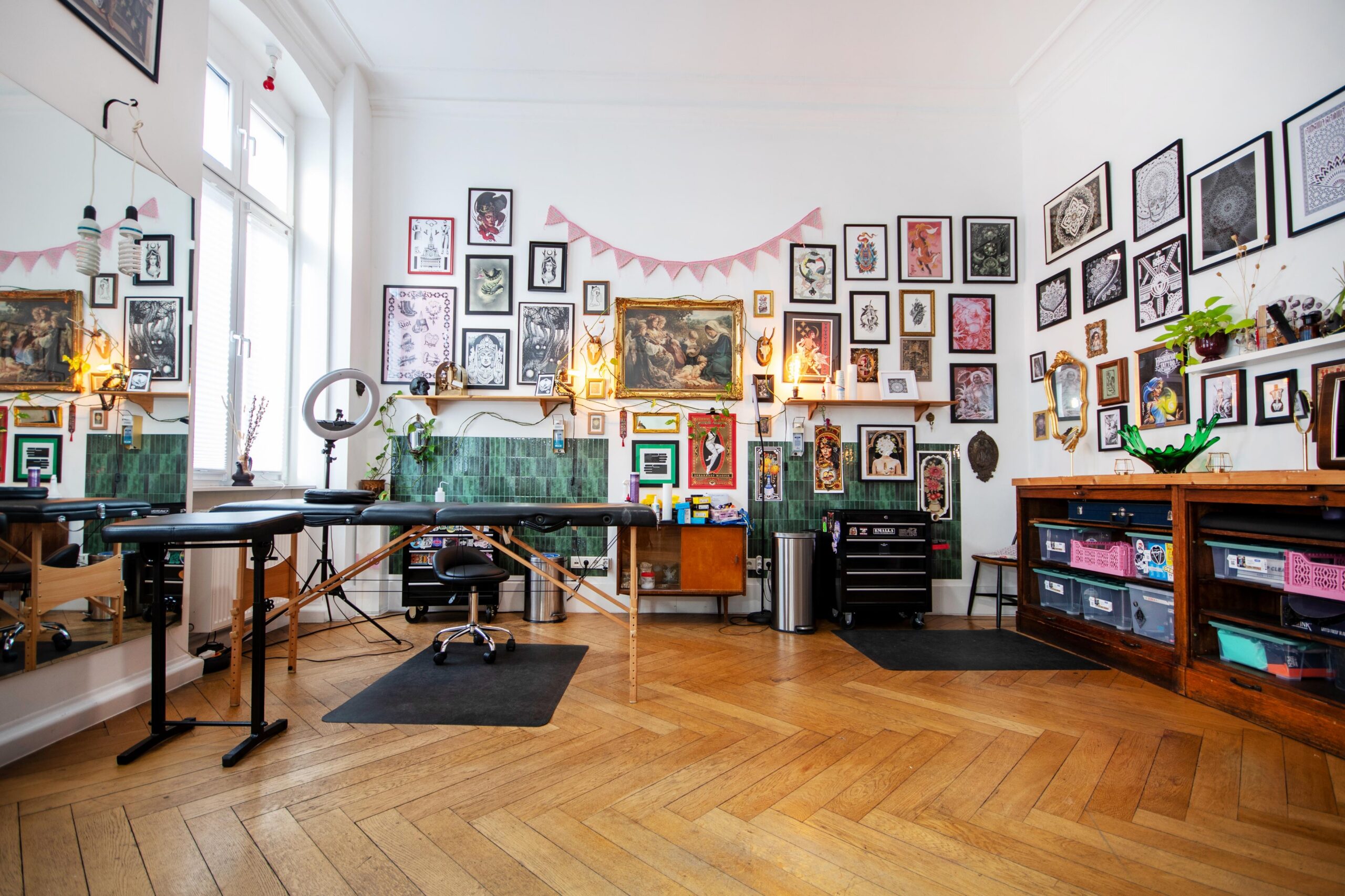 Studio-Innenraum TATTOOSPACE, Mannheim